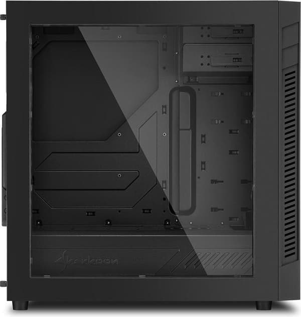 Sharkoon S25-W - PC-fodral – Svart