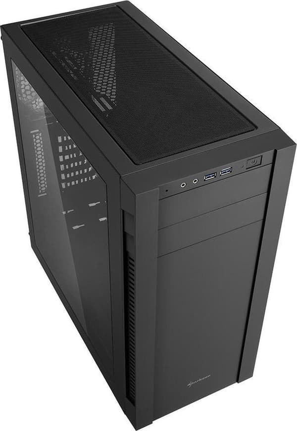 Sharkoon S25-W - PC-fodral – Svart
