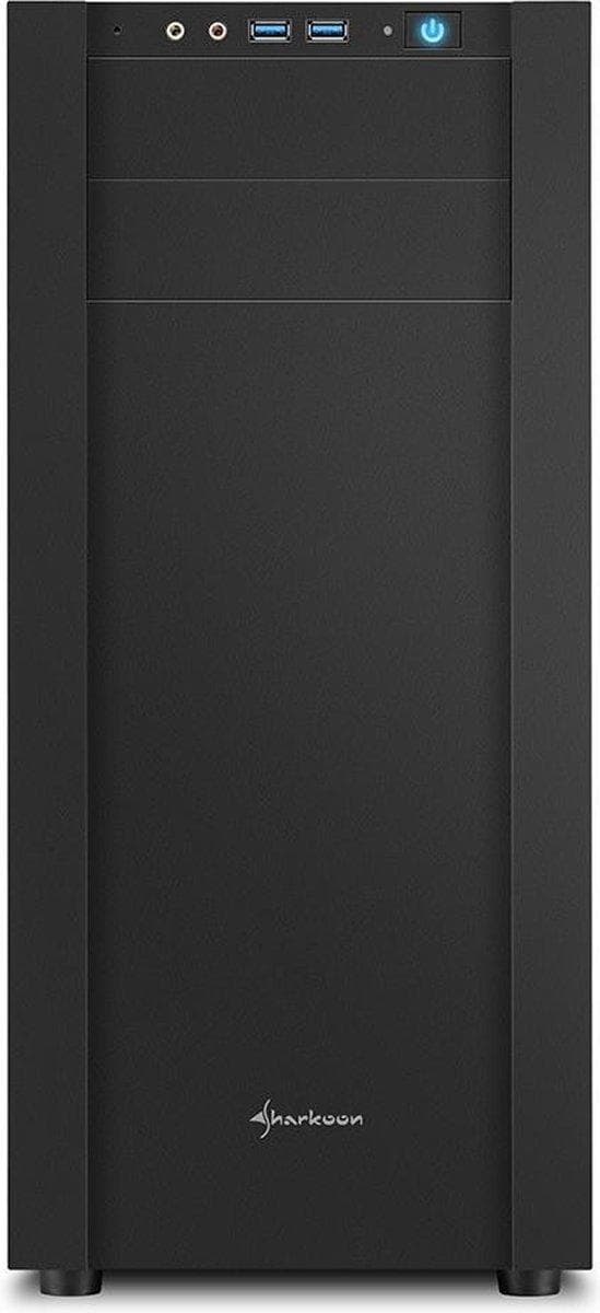 Sharkoon S25-W - PC-fodral – Svart