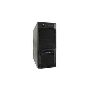 LC Power Pro-Line Pro-925B - Midi Tower - ATX - Strømforsyning 600 Watt (ATX12V 2.31) - Sort - USB/Audio (PRO925B) Sort