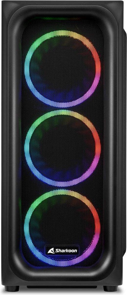 Sharkoon TK5M RGB ATX Desktop Svart
