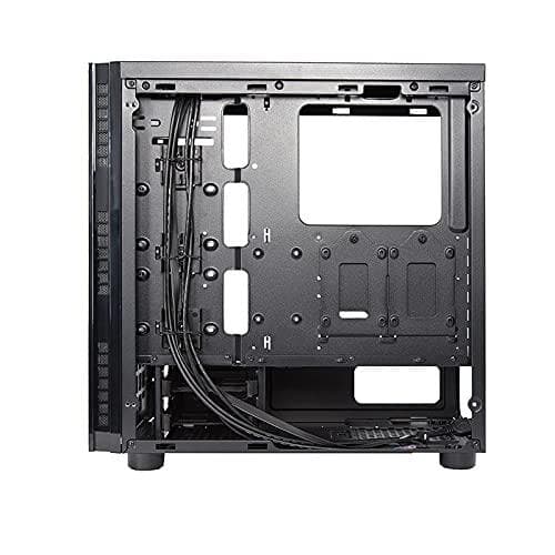 Chieftec Gamer Series Hawk - Tower - ATX - utan strömförsörjning (ATX) - svart - USB/Audio (AL-02B-OP)
