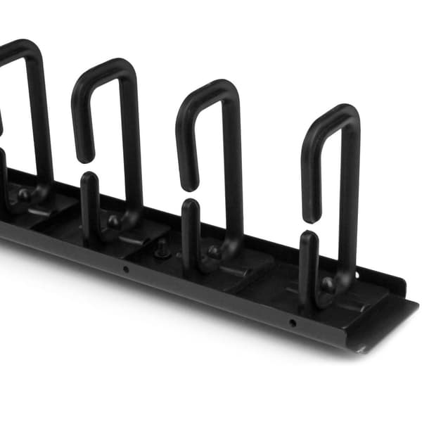 StarTech.com Lodret kabelbeholder med D-kroge - 0U - 91 cm - Rack Cable Manager - D-Ring Cable Management Kit - 91,4 cm - Sort - 20U