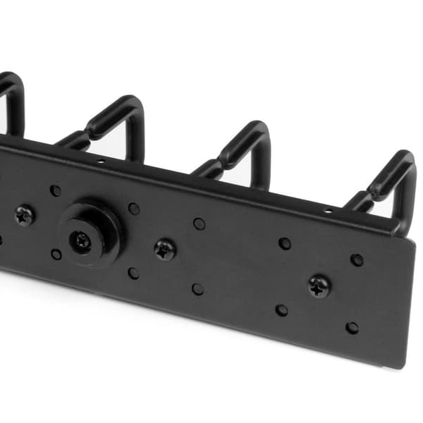 StarTech.com Lodret kabelbeholder med D-kroge - 0U - 91 cm - Rack Cable Manager - D-Ring Cable Management Kit - 91,4 cm - Sort - 20U