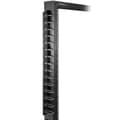 Miniatyrbillede 5 af 10: StarTech.com Lodret kabelbeholder med D-kroge - 0U - 91 cm - Rack Cable Manager - D-Ring Cable Management Kit - 91,4 cm - Sort - 20U