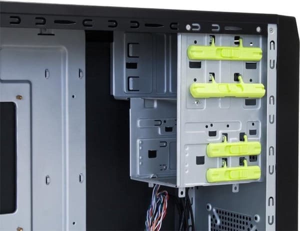 Chieftec LG-01B-OP datorfodral Midi Tower Svart