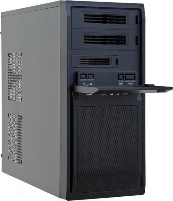 Chieftec LG-01B-OP datorfodral Midi Tower Svart