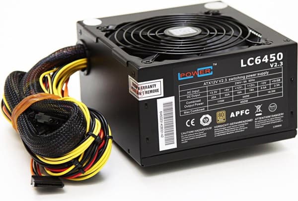 LC6450-V2.3 80 Plus Bronze 450W Super Silent Series Vers. 2.3