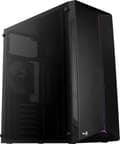 Miniatyrbild 4 av 6: Aerocool Split Midi Tower Svart