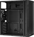 Miniatyrbild 5 av 6: Aerocool Split Midi Tower Svart