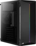 Miniatyrbild 1 av 6: Aerocool Split Midi Tower Svart