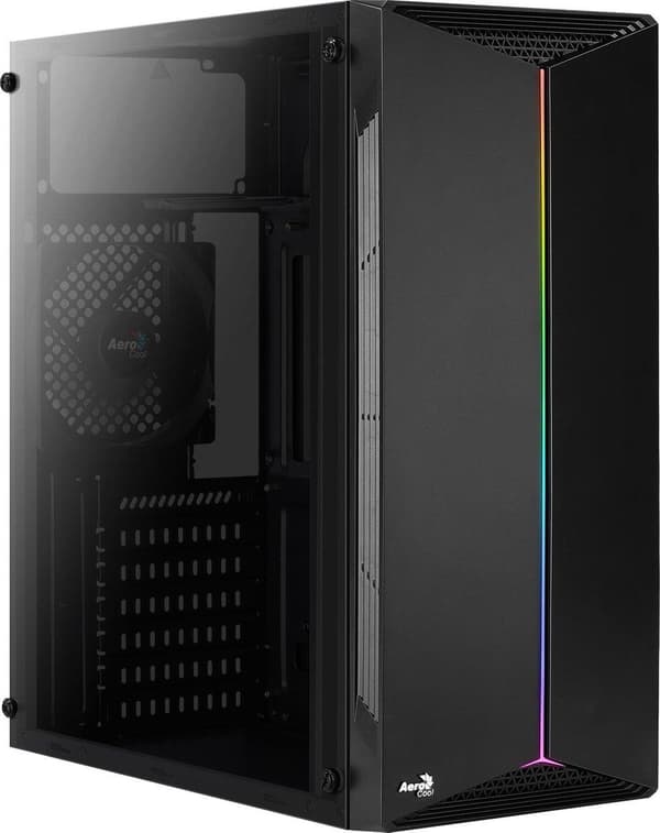 Aerocool Split Midi Tower Sort Sort