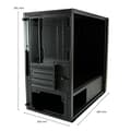 Pikkukuva 4 / 6: LC-virtakotelo 2016 Mt Micro-ATX (B/2xUSB2.0+3.0)
