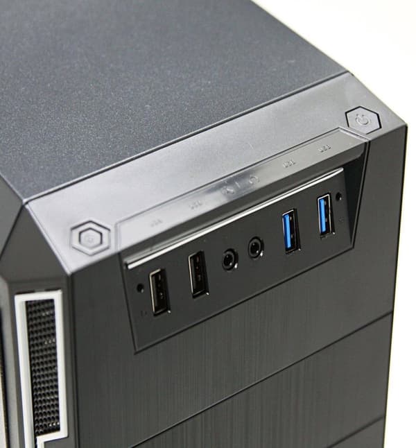 LC-Power 7038B Midi Tower Sort