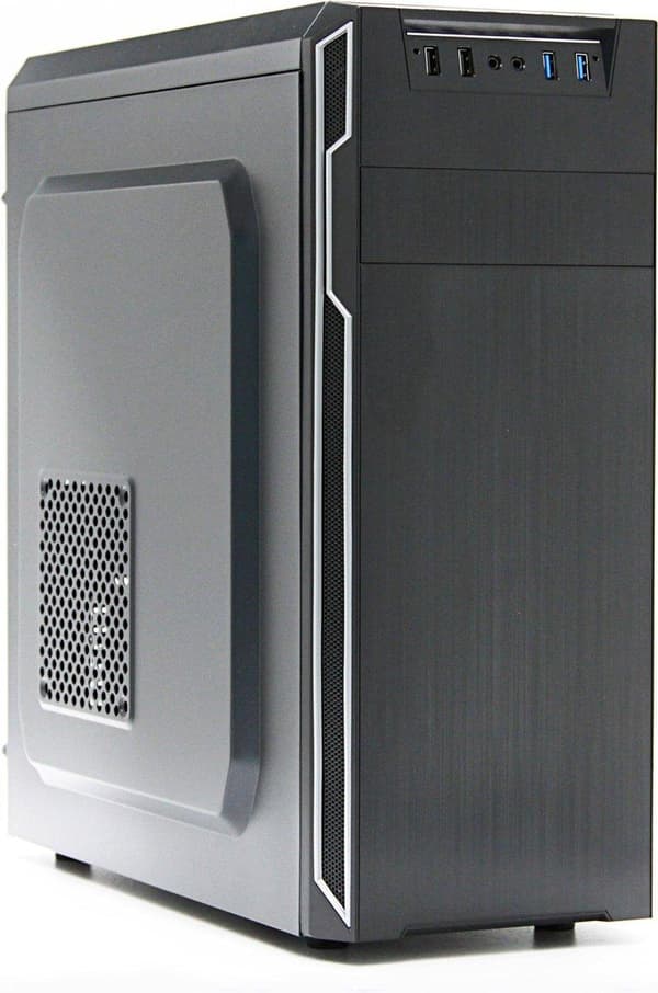 LC-Power 7038B Midi Tower Sort Sort