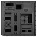 Miniatyrbillede 5 af 6: AeroCool PGS C Series CS-103 - Mini Tower - micro ATX - uden strømforsyning (ATX) - sort - USB/Audio (ACCS-PC11014.11)