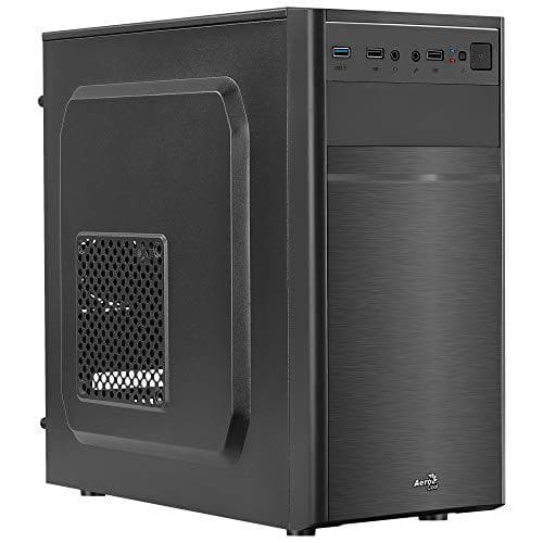 AeroCool PGS C Series CS-103 - Mini Tower - micro ATX - uden strømforsyning (ATX) - sort - USB/Audio (ACCS-PC11014.11)