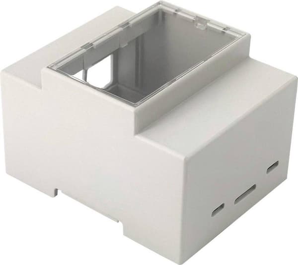 Joy-it rb-case+07 SBC hus Velegnet til serier: Raspberry Pi Til DIN-skinnemontering Grå