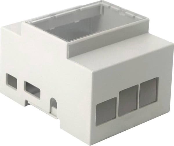 Joy-it rb-case+07 SBC hus Velegnet til serier: Raspberry Pi Til DIN-skinnemontering Grå