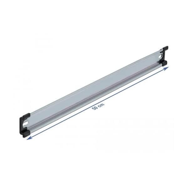 Delock DIN-skinne 35 x 7,5 mm 50 cm Stål