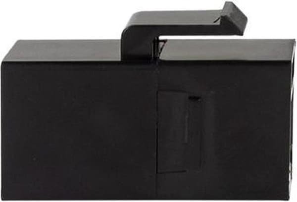 LogiLink Keystone kobling 2X RJ45 UTP , Cat.5e, sort