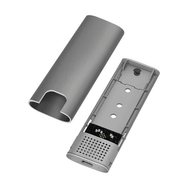 LogiLink UA0389 M.2 SSD-hölje USB-C® (USB 3.2 Gen 2) 10 GBit/s M.2 PCLe NVMe, M.2 SATA 2230, 2242, 2260, 2280 UA0389