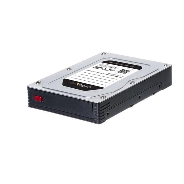 StarTech.com 2 5 til 3 5 harddiskadapter - til SATA og SAS SSD'er/HDD'er - 2,5 til 3,5 drevkabinet - HDD adapter - Lagerskab - 2,5 - SATA 6Gb/s / SAS