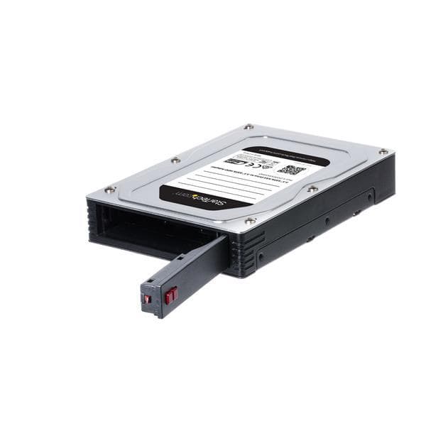StarTech.com 2 5 til 3 5 harddiskadapter - til SATA og SAS SSD'er/HDD'er - 2,5 til 3,5 drevkabinet - HDD adapter - Lagerskab - 2,5 - SATA 6Gb/s / SAS