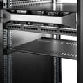 Miniatyrbillede 5 af 6: Ventileret 1U rackhylde - 16 tommer dyb - 1U ventileret rackhylde - Tilføj en robust 1U ventileret rackhylde i næsten ethvert serverrack eller -skab