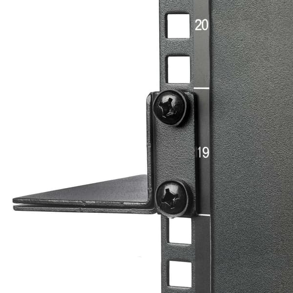 StarTech.com 1U serverrackskenor med justerbart monteringsdjup