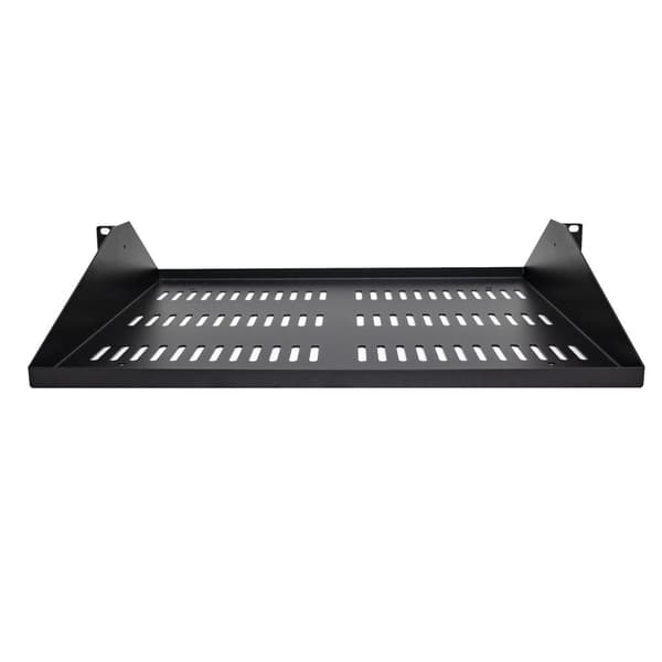 StarTech.com 2U Rack Hylla - Universal Ventilerad 19 tums Server Rack Hylla/Tray för AV/Data/Nätverksutrustning - Cantilever/Cantilever - Hållbar desi