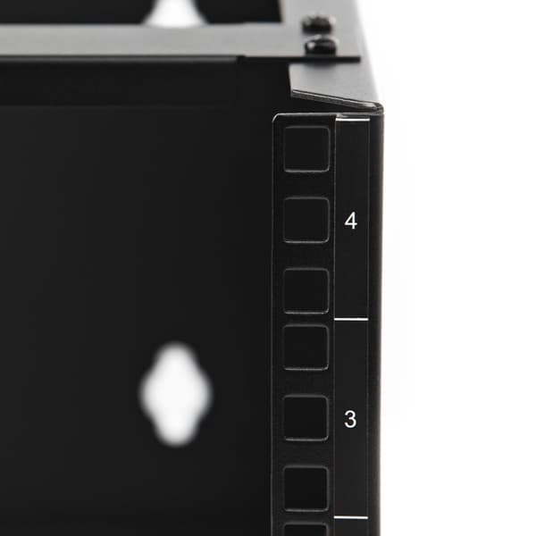 StarTech.com WALLMOUNT4 rack 4U Väggställ Svart