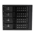 Miniatyrbild 2 av 6: StarTech 4-bays aluminiumbricka utan hot swap mobilrackbakplan för 3,5 tum SAS II/SATA III - 6 Gbps hårddisk