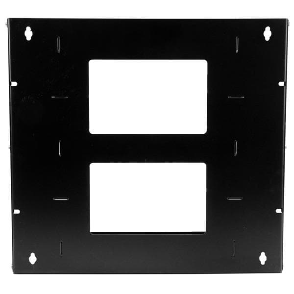 StarTech Vægmonterbart serverrack - indbygget hylde - vægskab - massivt stål - 8U