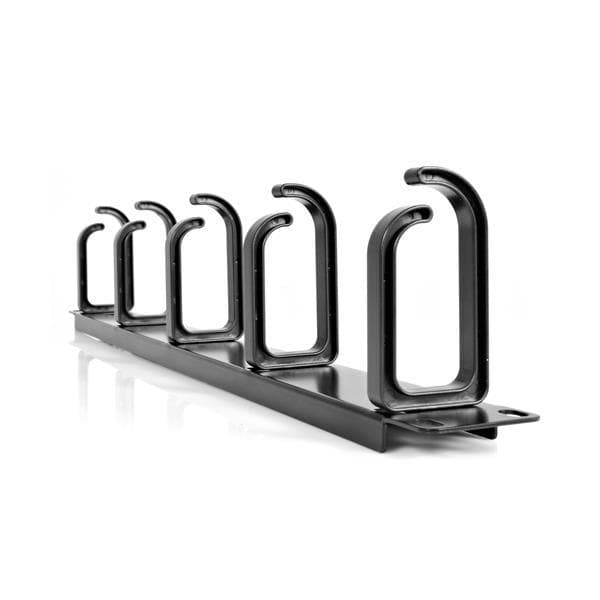 StarTech.com 1U 19 Metal rackmonteret kabelstyringspanel