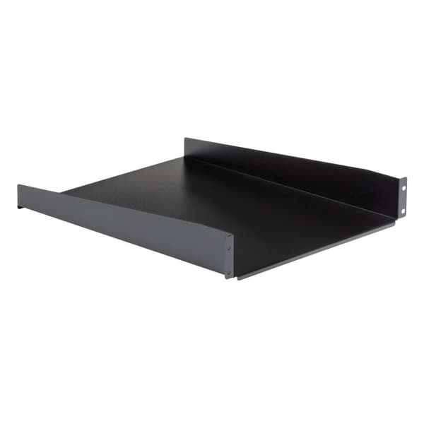 StarTech 2U 22 tommer dybt fast hyldestativ - 22 kg