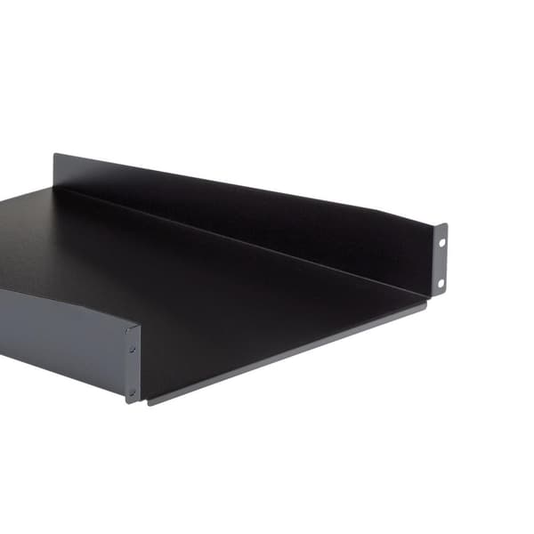 StarTech 2U 22 tommer dybt fast hyldestativ - 22 kg