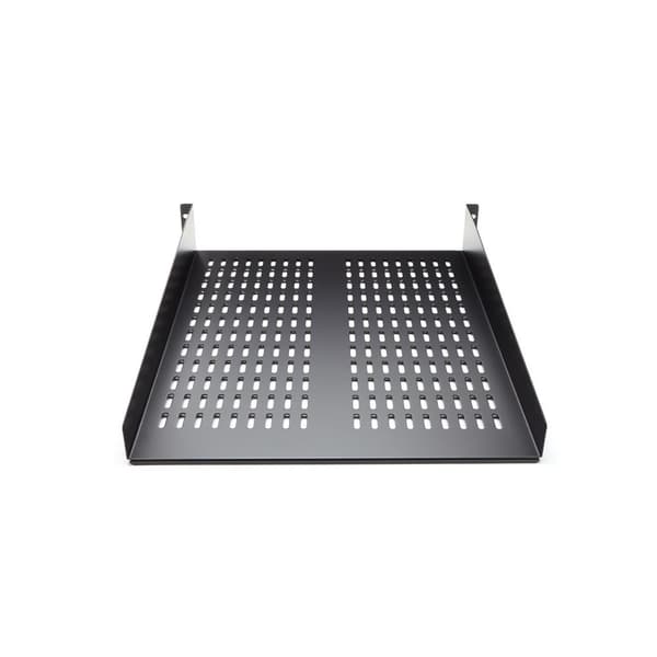 StarTech 2U 22 tommer ventilerende hylde - Rackmonterbar - Fast hylde Serverrack Serverskab - 22 kg