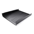 Miniatyrbillede 2 af 8: StarTech 2U 22 tommer ventilerende hylde - Rackmonterbar - Fast hylde Serverrack Serverskab - 22 kg