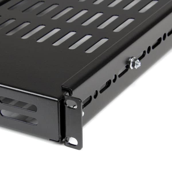 StarTech.com Fixed Shelf Server Rack justerbar dybde