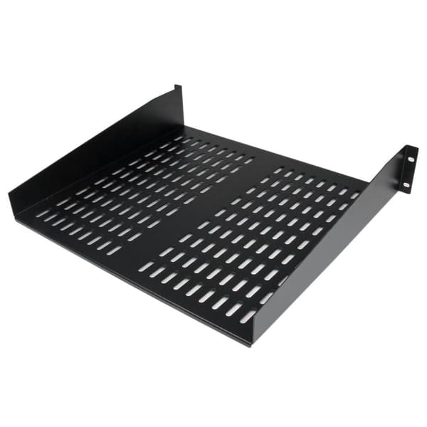 StarTech.com 2U 16 tommer universel ventileret bakke til serverrackmontering / serverskab 22 kg