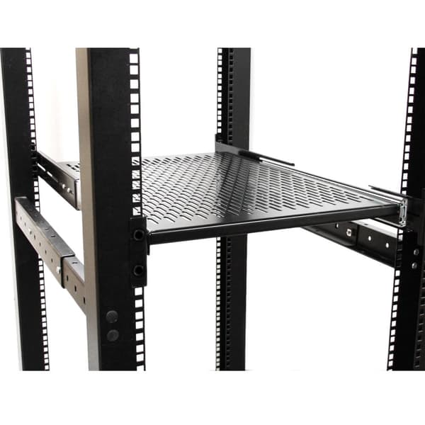 StarTech 2U ventilerad, rackmonterbar låda med justerbart djup - 22,7 kg