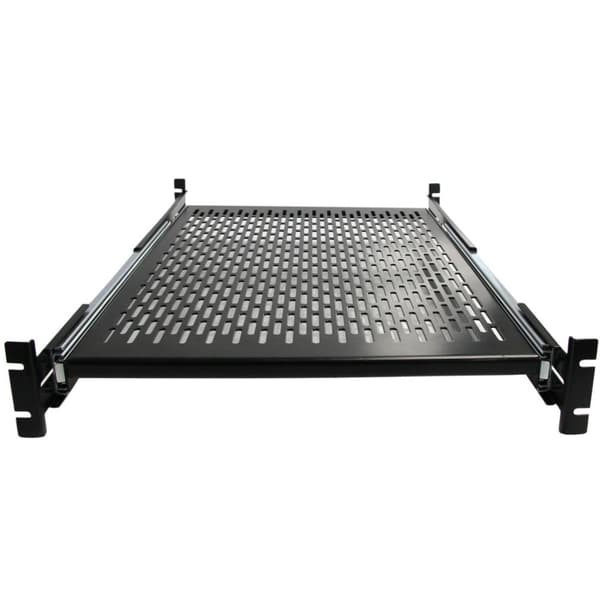 StarTech 2U ventilerad, rackmonterbar låda med justerbart djup - 22,7 kg
