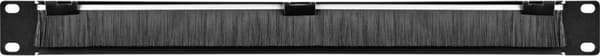 Renkforce RF-3429140 19 tommer Server rack skabsdæksel med børster 1 U Sort
