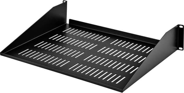 Renkforce RF-3432144 19 tum Server rack skåp bas 2 U Lämplig för skåp djup: från 400 mm Svart