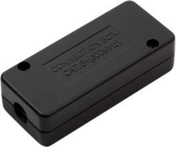 LogiLink NP0012B Cat6e Black verkkoliitäntärasia
