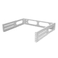 Pikkukuva 2 / 8: 2U seinäpalvelinteline 494x400x92mm (LxSxK) harmaa