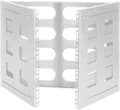 Pikkukuva 5 / 8: 8U seinäpalvelinteline 494x400x360mm (LxSxK) harmaa