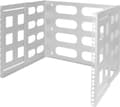 Pikkukuva 2 / 8: 8U seinäpalvelinteline 494x400x360mm (LxSxK) harmaa