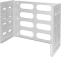 Pikkukuva 1 / 8: 8U seinäpalvelinteline 494x400x360mm (LxSxK) harmaa